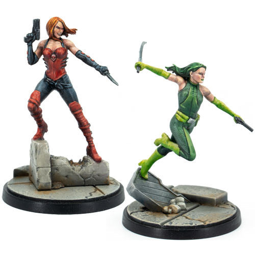 Marvel Crisis Protocol Sin & Viper - - The Hooded Goblin