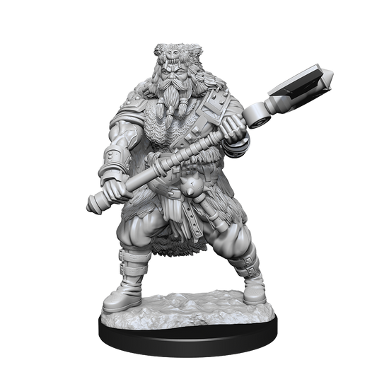 DND Unpainted Minis Wv14 Human Barbarian Male - Roleplaying Games - The Hooded Goblin