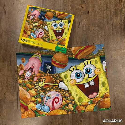 Spongebob Squarepants Puzzle 500 Pieces - Puzzle - The Hooded Goblin