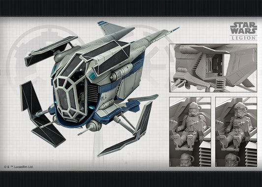 Star Wars Legion LAAT/LE Patrol Transport Unit Expansion - Star Wars Legion - The Hooded Goblin