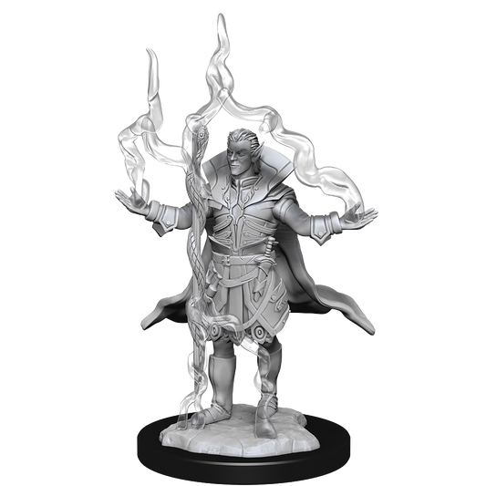DND Unpainted Minis Wv14 Male Elf Sorcerer - Roleplaying Games - The Hooded Goblin