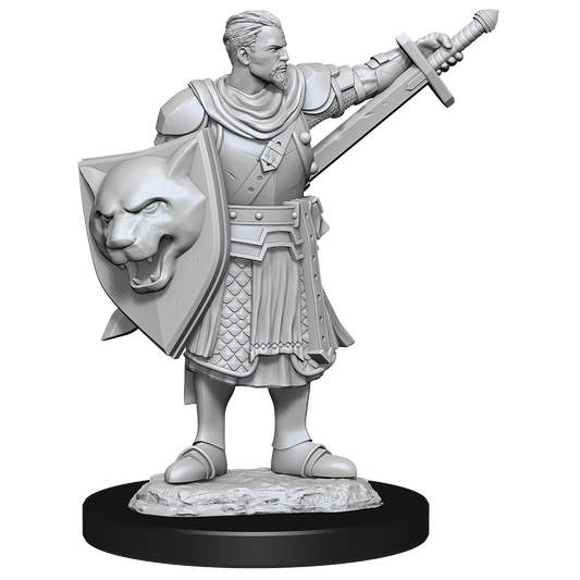 DND Unpainted Minis Wv14 Male Human Champion - Roleplaying Games - The Hooded Goblin