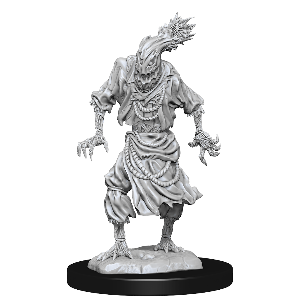 DND Unpainted Minis Wv14 Scarecrow & Stone Cursed - Roleplaying Games - The Hooded Goblin