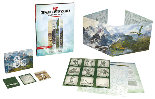 Dungeon Master'S Screen Wilderness Kit - Dungeons and Dragons - The Hooded Goblin