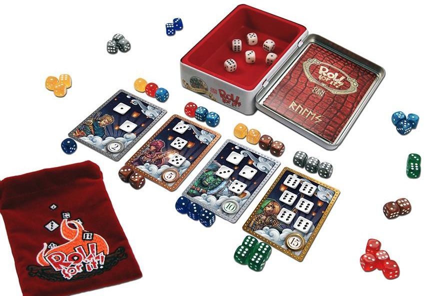 Roll For It! Deluxe Edition - Board Game - The Hooded Goblin