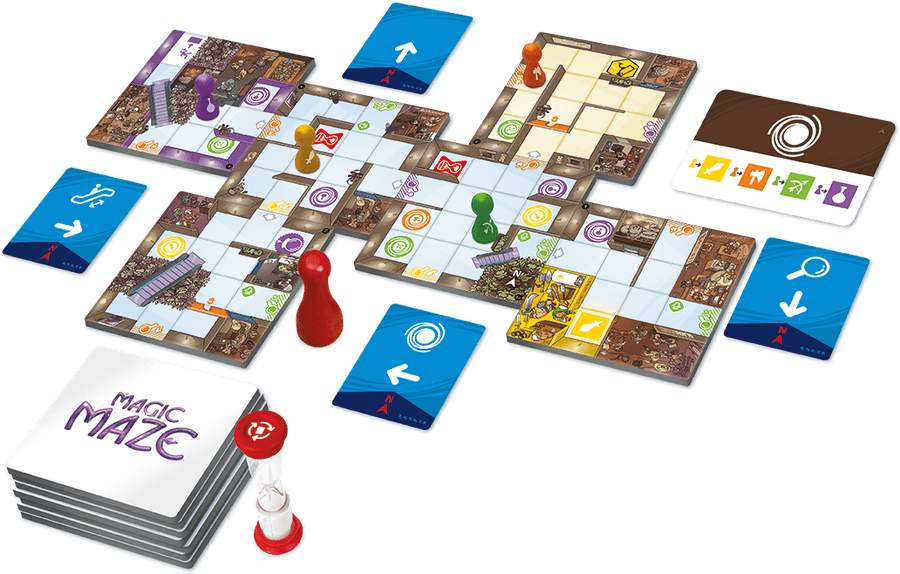 Magic Maze - Board Game - The Hooded Goblin