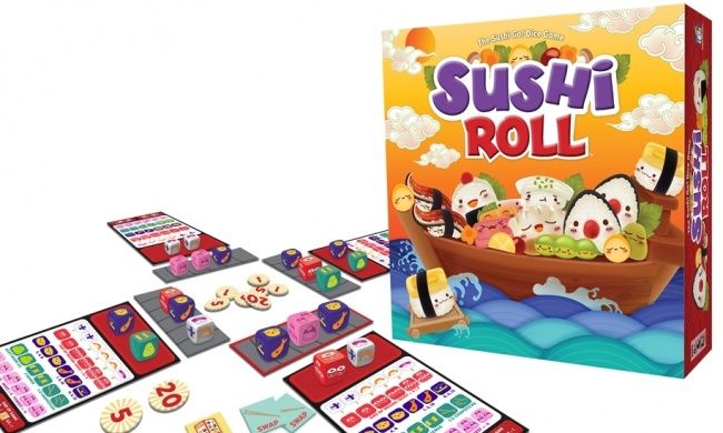 Sushi Roll - Board Game - The Hooded Goblin