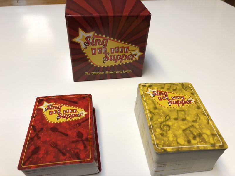 Sing For Your Supper - Card Game - The Hooded Goblin