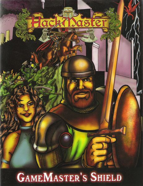 Hackmaster Gamemasters Shield - Roleplaying Games - The Hooded Goblin