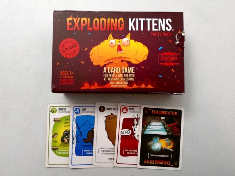 Exploding Kittens Party Pack - Card Game - The Hooded Goblin