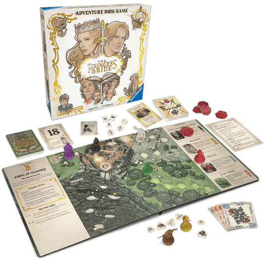 The Princess Bride Adventure Book Game - Board Game - The Hooded Goblin
