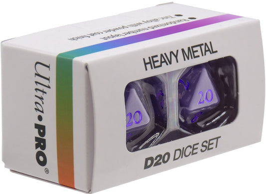 Dice Heavy Metal - Vivid Purple