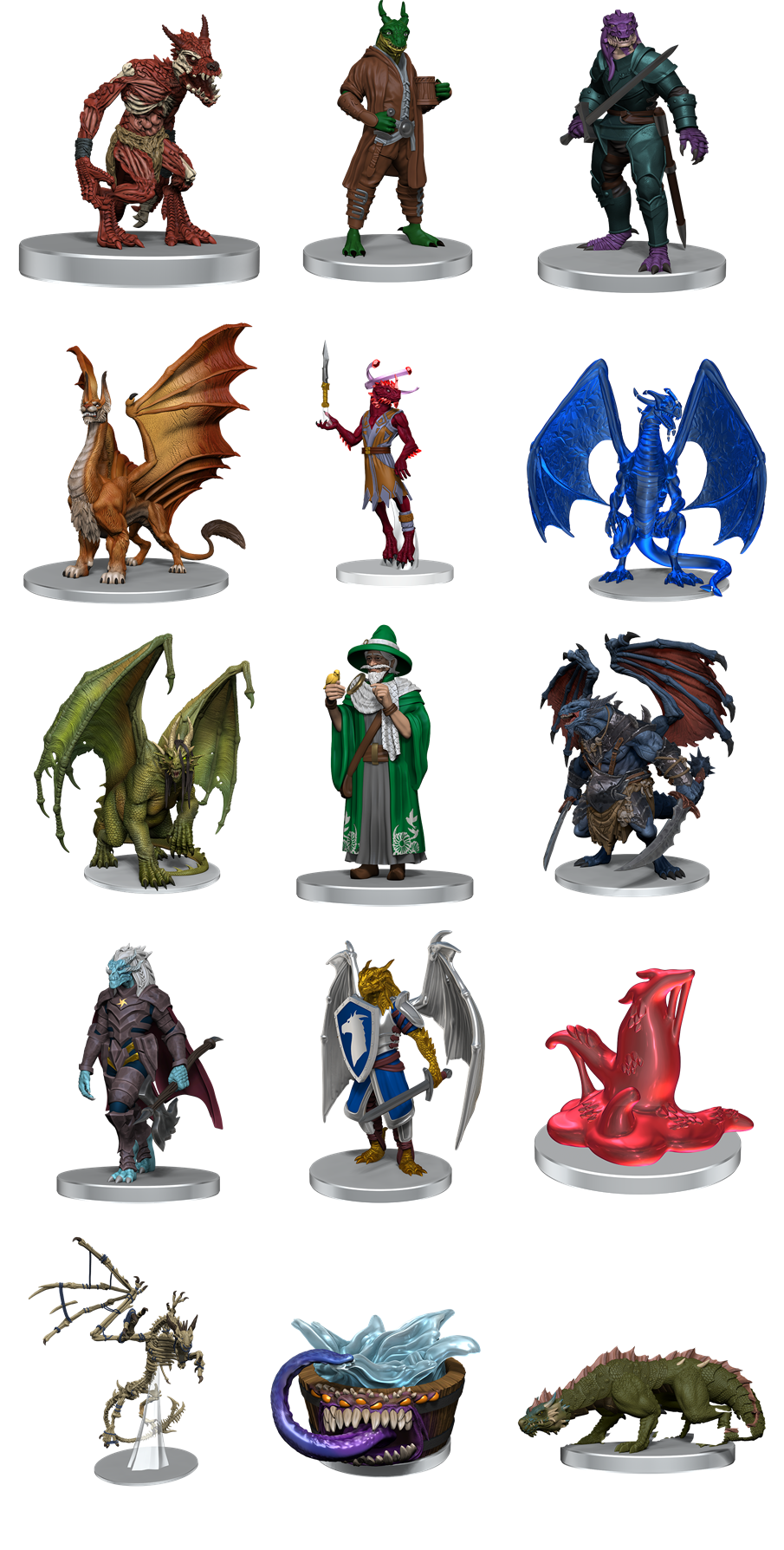 D&D Icons of the Realms Miniatures Fizban's Treasury of Dragons Set 22 Box