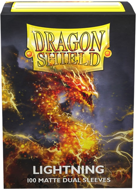 Dragon Shield Sleeves: Dual Matte Lightning (100 Ct)