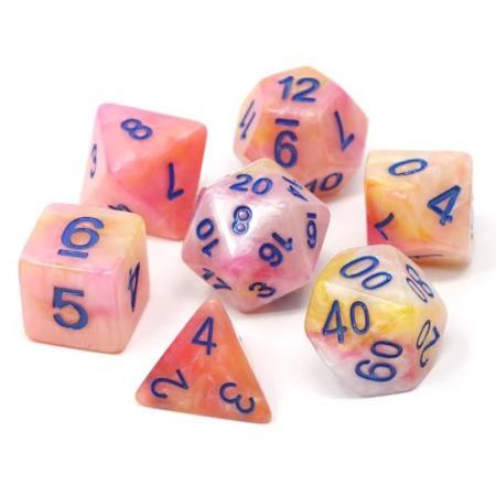 Poly Rpg Set - Carnival Die Hard Dice - Dice - The Hooded Goblin