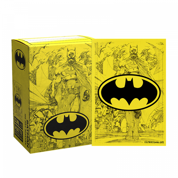 Dragon Shield Sleeves: Dual Matte Batman Core (100 Count)