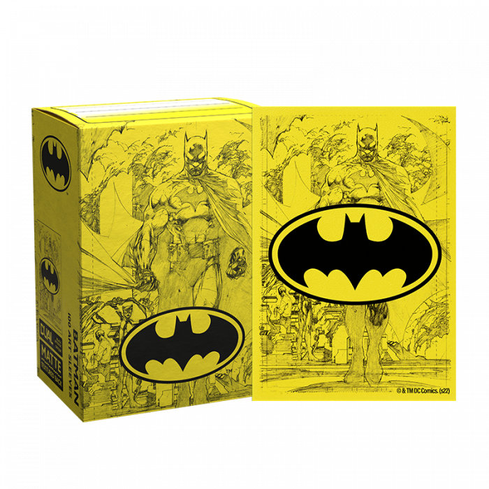 Dragon Shield Sleeves:  Dual Matte Batman Core (100 Count)