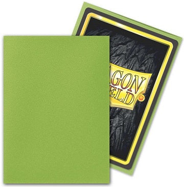 Dragon Shield Sleeves: Matte Lime (100 Count)