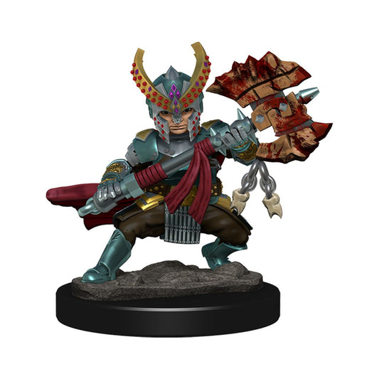 D&D Icons of the Realms Premium Miniatures Halfling Fighter -  - The Hooded Goblin