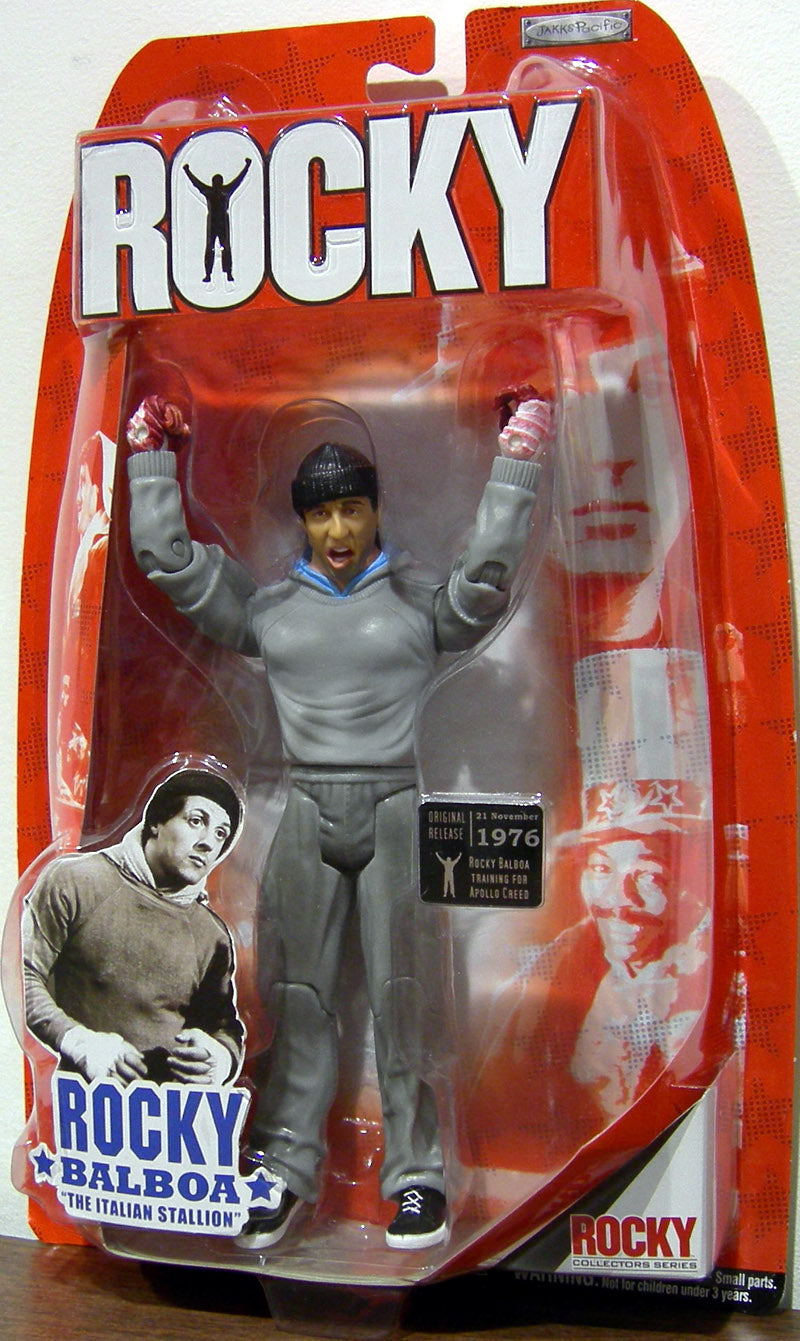 Rocky Balboa Original Release Action Figure - - The Hooded Goblin