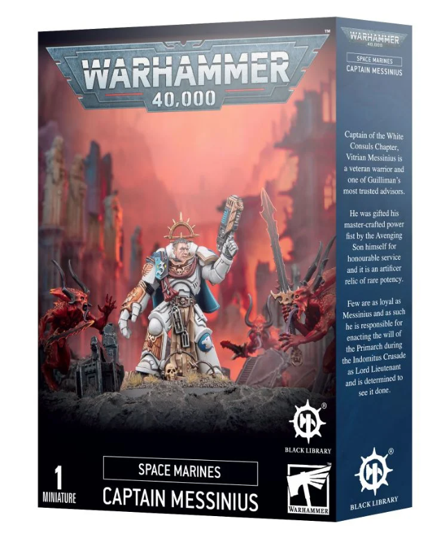 Space Marines: White Consuls - Captain Messinius