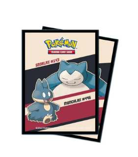 Ultra Pro Standard Card Sleeves - 65CT - Pokémon Snorlax/Munchlax