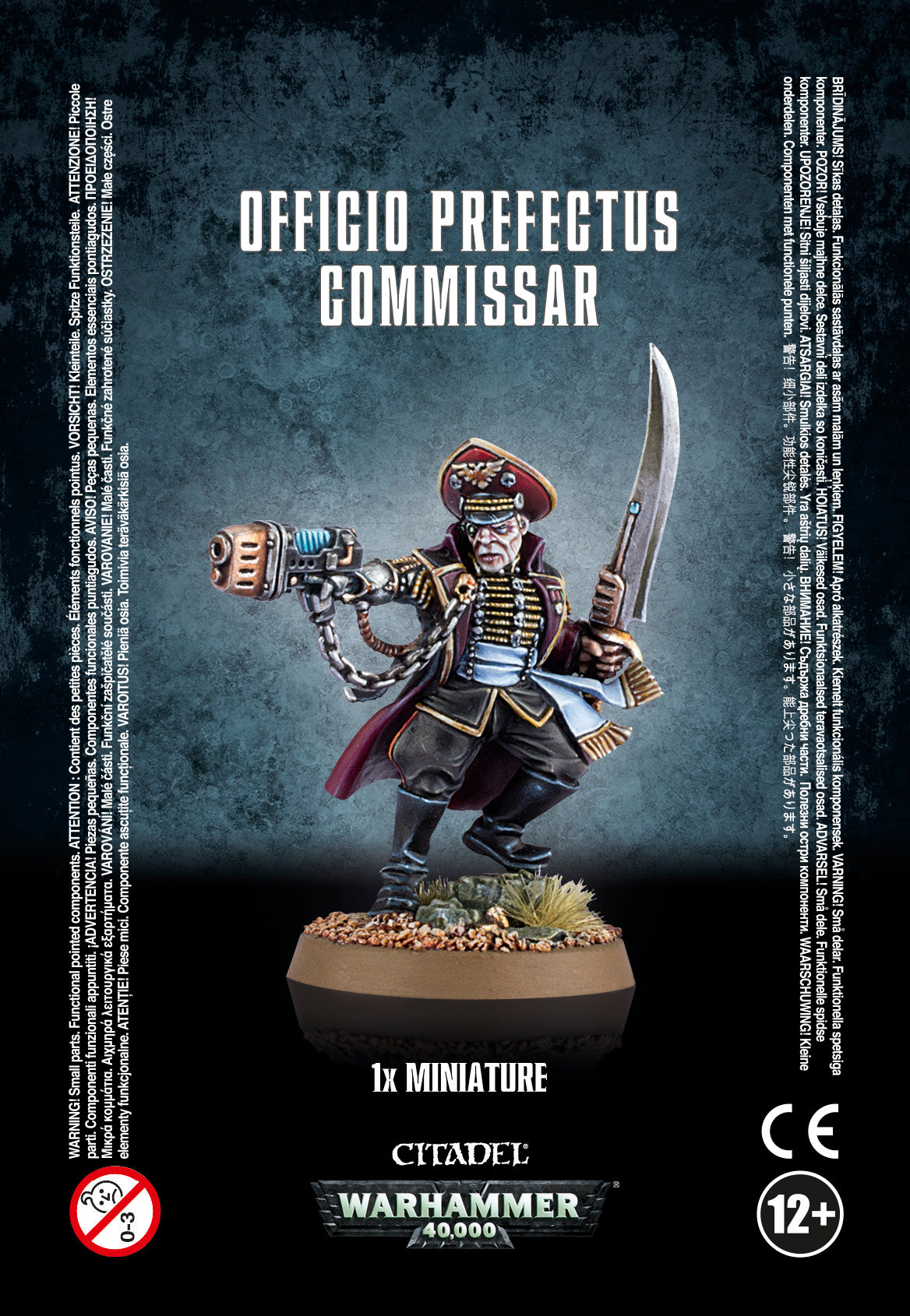 Astra Militatrum Officio Prefectus Commissar - Warhammer: 40k - The Hooded Goblin