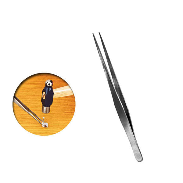 Vallejo Tools: Straight Tip Stainless Steel Tweezers (175mm)