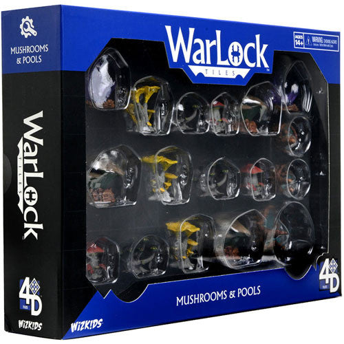 Warlock Tiles: Caverns - Mushrooms & Pools (New Arrival)