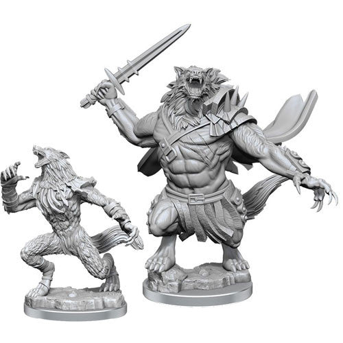 Magic Unpainted Minis: W4 Arlinn Kord & Tovolar