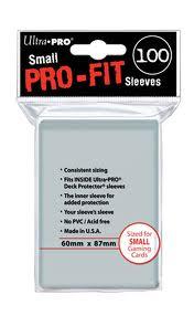 Ultra Pro Small Pro-Fit Sleeves, 100 Ct. (Copy)