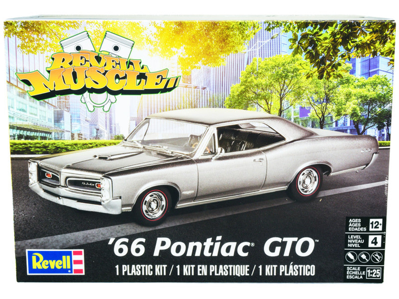 Revel Muscle '66 Pontiac GTO Model Kit – The Hooded Goblin