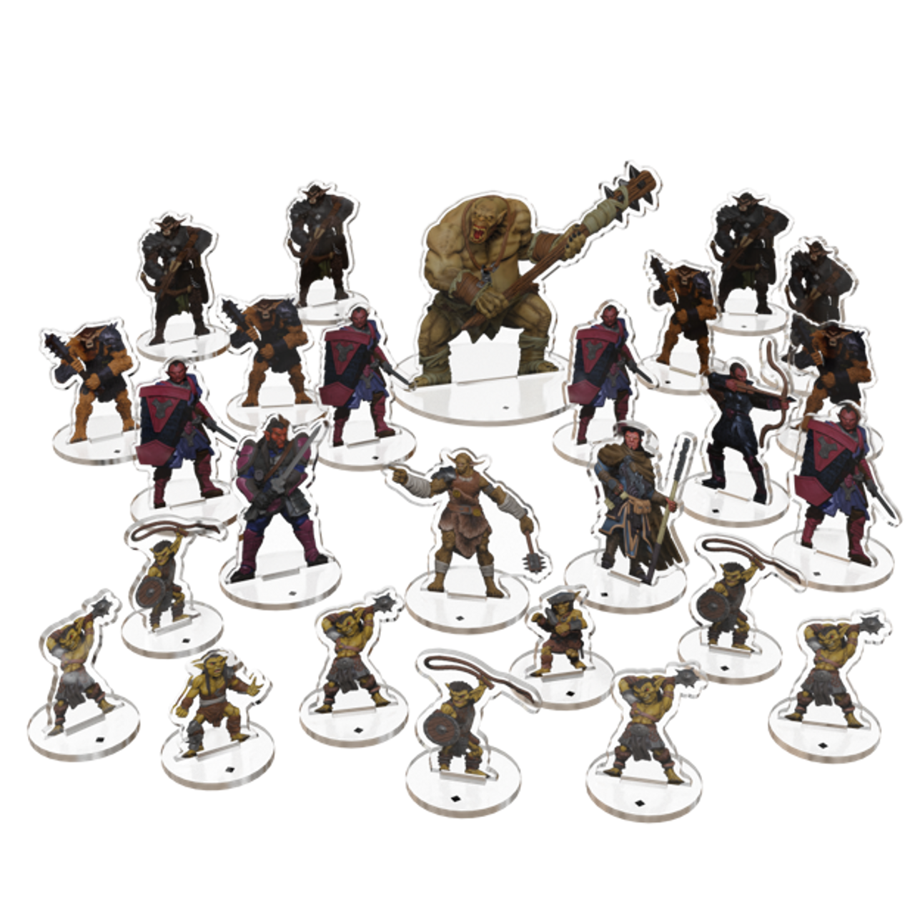 D&D Idols of the Realms 2D Acrylic Miniatures: Goblinoids
