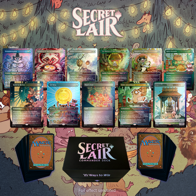 Magic the Gathering: Secret Lair Commander - 20 Ways to Win