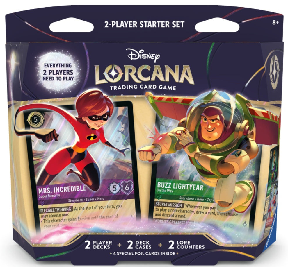 Disney Lorcana: Wilds Unknown - Two-Player Deck - Elastigirl / Buzz Lightyear