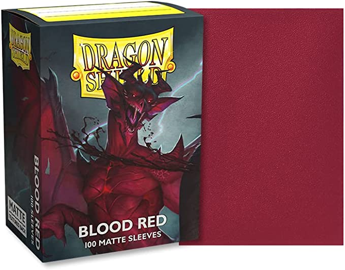 Dragon Shield Matte: Blood Red  (100)