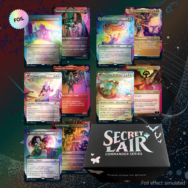 Magic the Gathering: Secret Lair Commander Deck - From Cute to Brute
