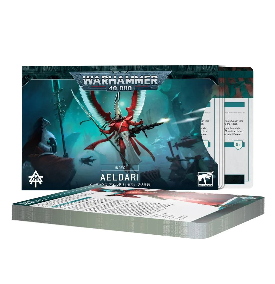 Warhammer 40,000 Index Cards: Aeldari