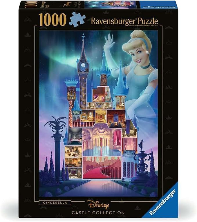 Ravensburger Disney Castle Collection: Cinderella 1000 Piece Jigsaw Puzzle
