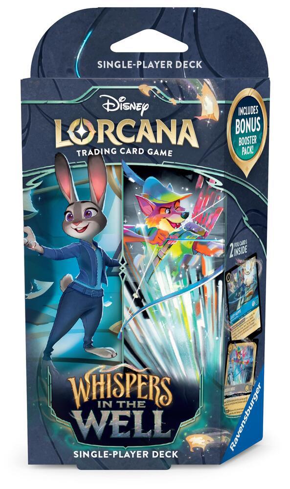 Disney Lorcana: Whispers in the Well - Starter Deck - Sapphire & Steel