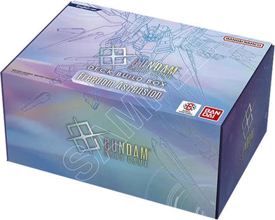 ***Preorder*** Gundam Card Game - SC01 Deck Build Box - Freedom Ascension