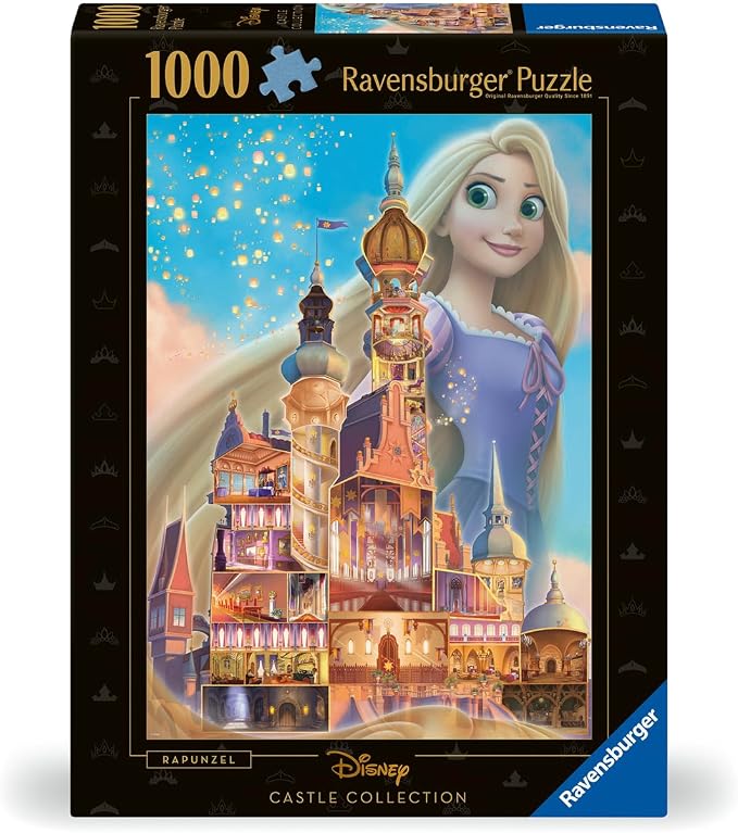 Ravensburger Disney Castle Collection: Rapunzel 1000 Piece Jigsaw Puzzle