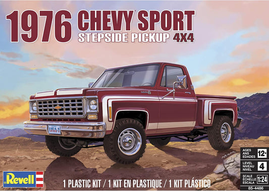 76 CHEVY SPORT STEPSIDE PU 4x4 1/25
