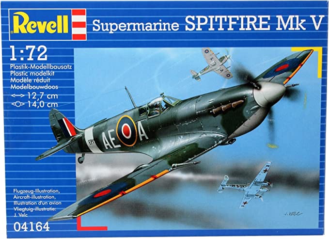 Revell Spitfire Mk V Model Kit – The Hooded Goblin