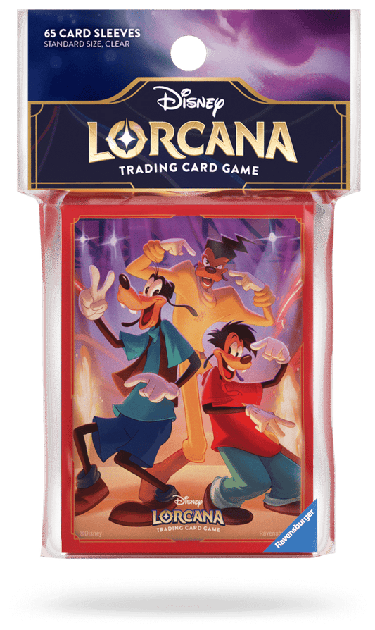 Disney Lorcana : Set 9 – Card Sleeves A (Goofy & Max)