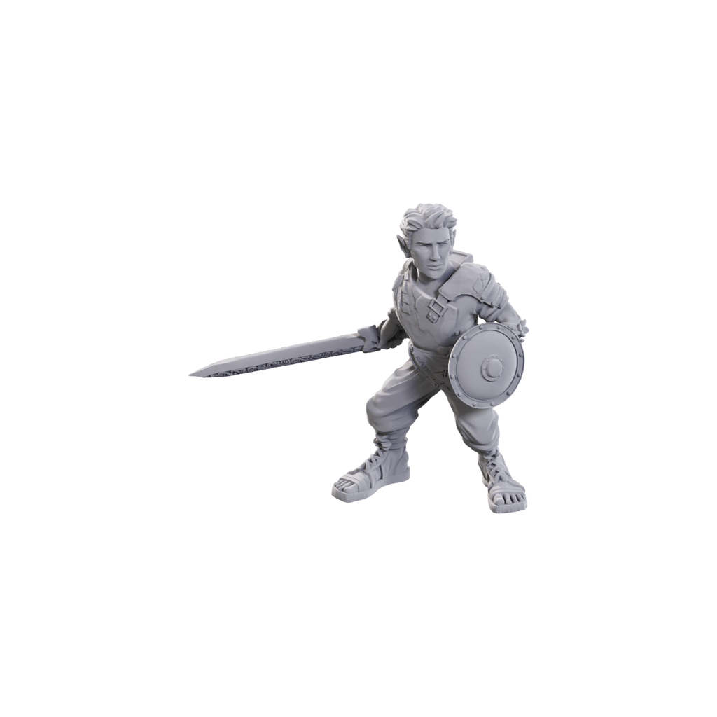 Critical Role Unpainted Miniatures: Orym, of the Air Ashari & Fresh Cut Grass