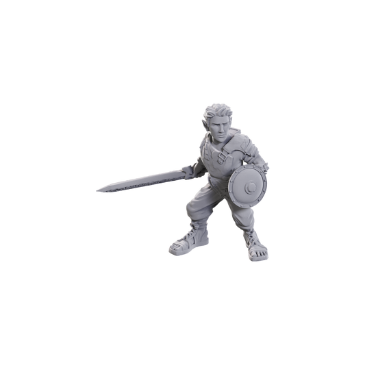 Critical Role Unpainted Miniatures: Orym, of the Air Ashari & Fresh Cut Grass