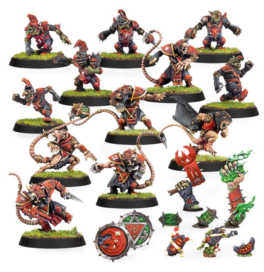Games Workshop Blood Bowl - Team Goblin and Skaven : Underworld Denizens Games Workshop Blood Bowl - Team Goblin and Skaven : Underworld Denizens