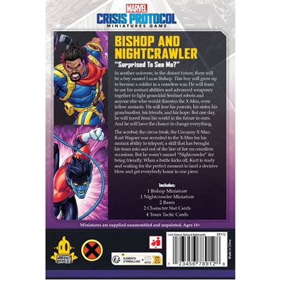 Marvel Crisis Protocol: Bishop & Nightcrawler