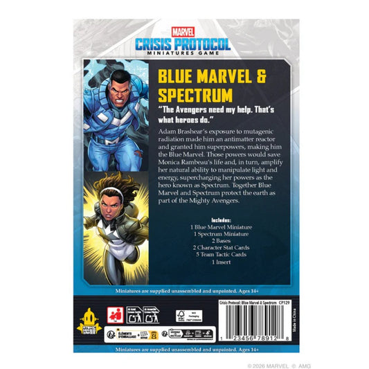 Marvel: Crisis Protocol: Blue Marvel & Spectrum (ML)